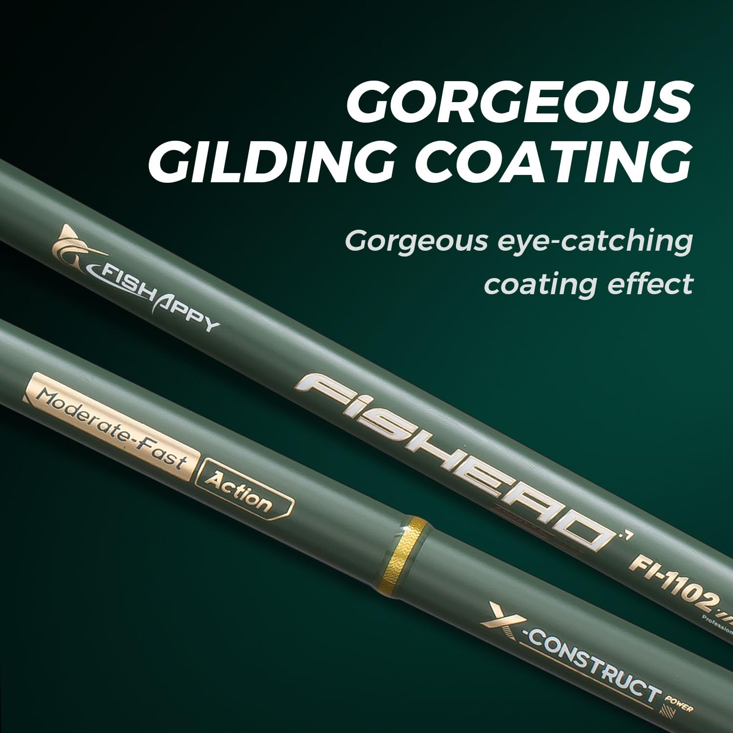 FISHAPPY surf rod grip in wet conditions demonstrating slip-resistant comfort