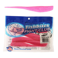 Fishbites Fight Club 5in Brawler Jerkbait pack with scent infusion draws bites.