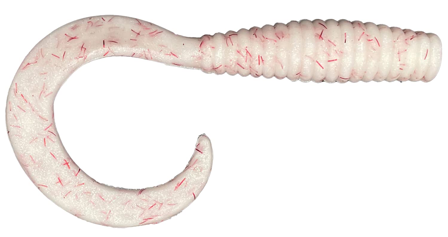 Fishbites Fight Club 6-inch Grub Hammer Fist lure in action attracting bass