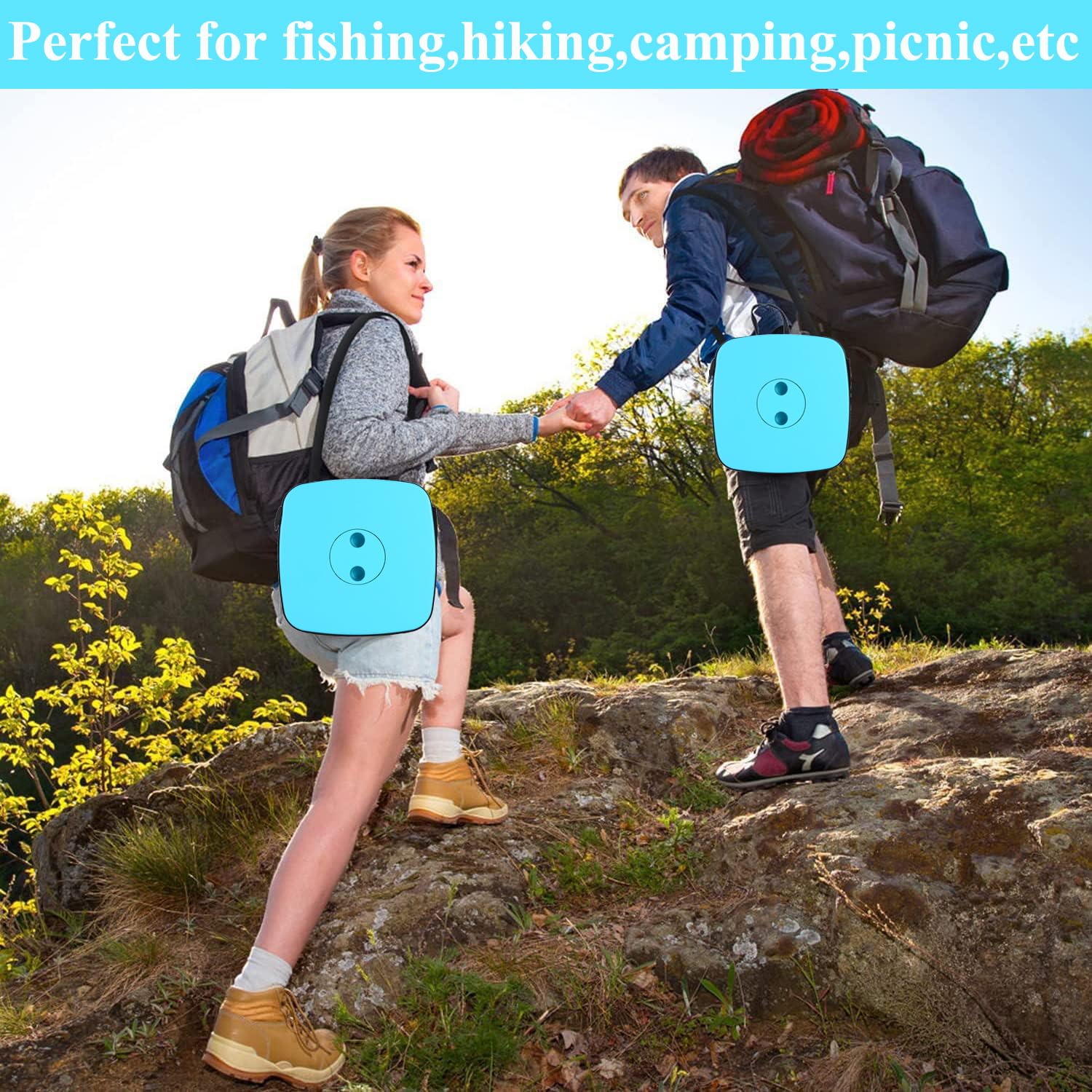 Fishboy collapsible stool portable and lightweight, fits easily in luggage