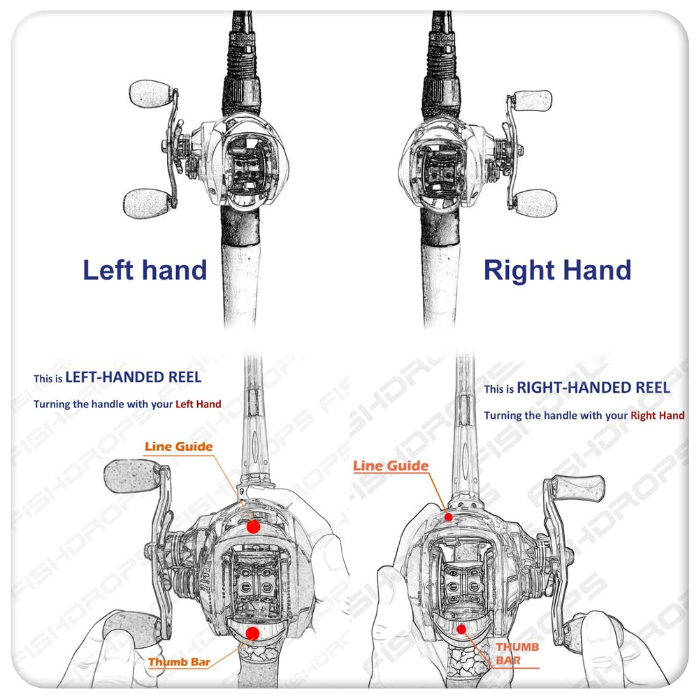 Reel suitable for freshwater and saltwater fishing