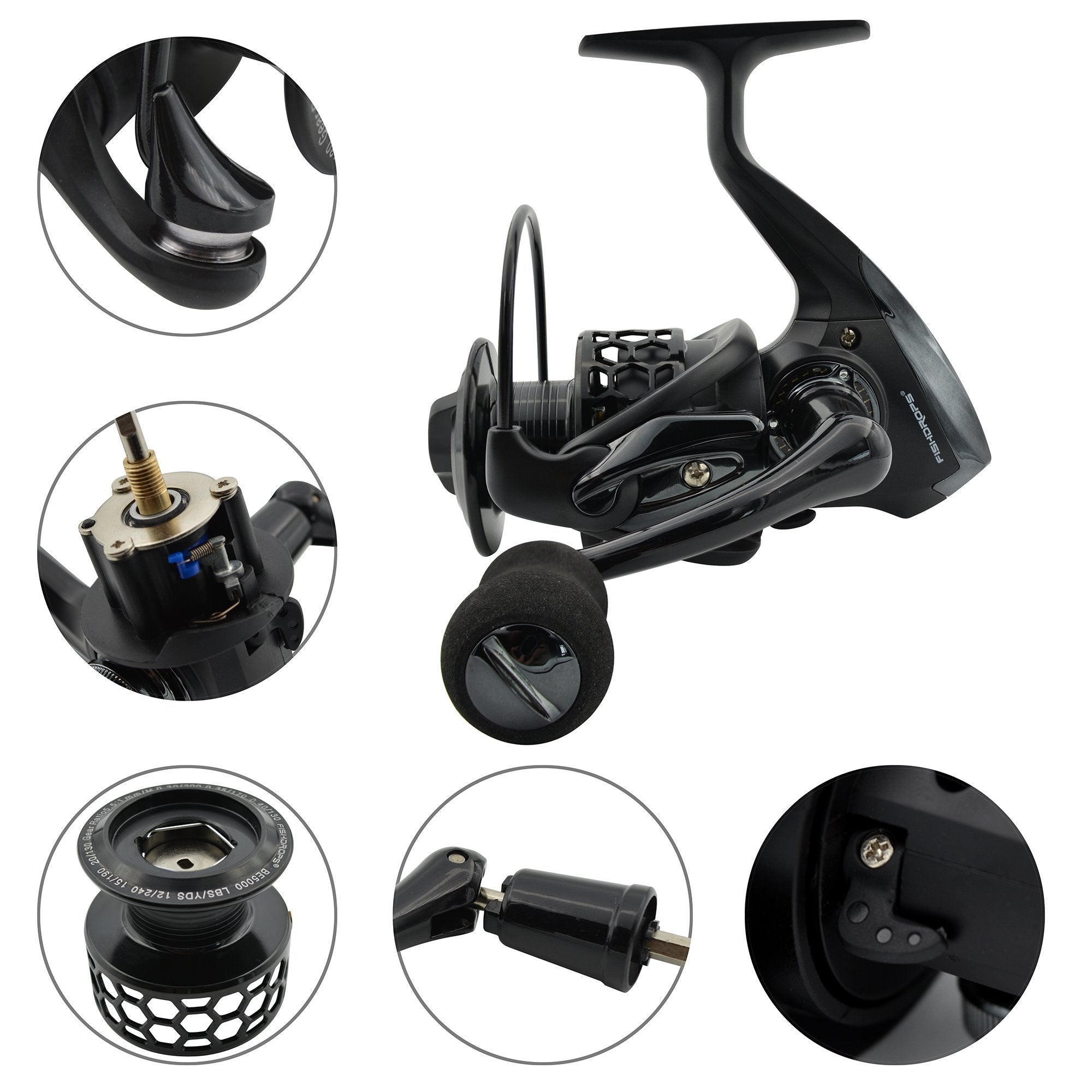Fishdrops 12+1BB reel highlights high-rated bearings for silky retrieves