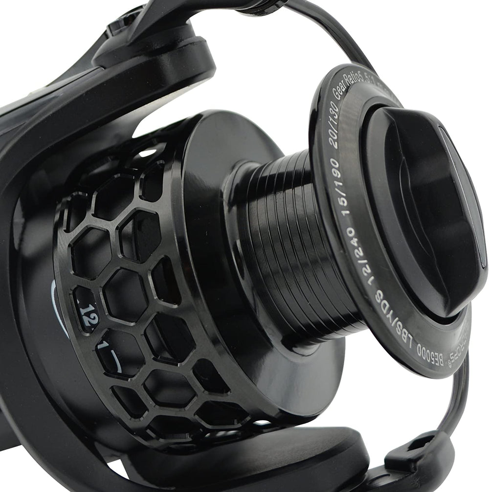 Fishdrops drag system delivers up to 22 lbs stopping power on heavy lures