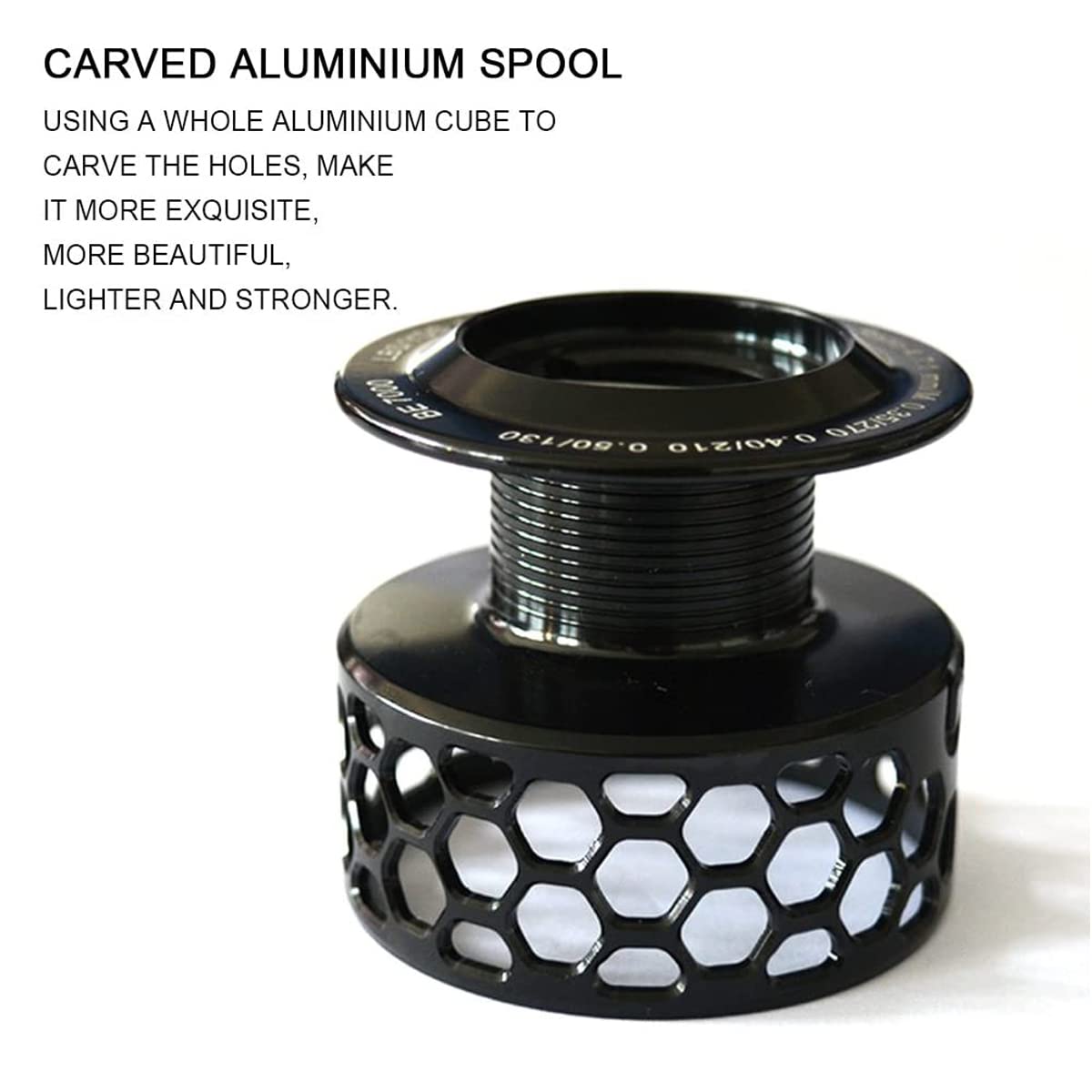 Fishdrops narrow hollow graphite body reduces weight without sacrificing strength