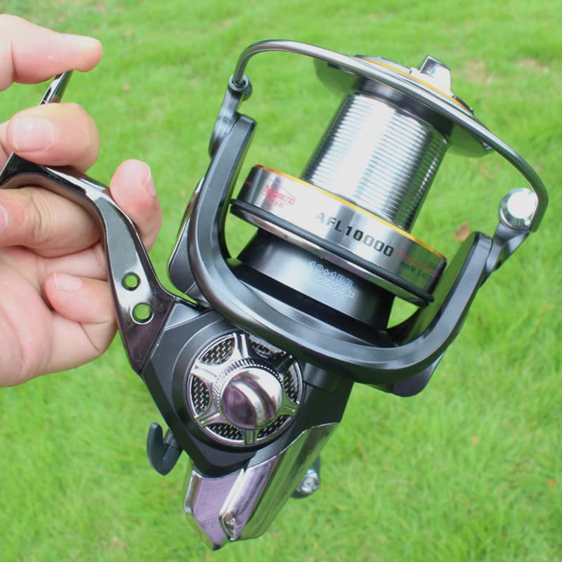 Fishdrops Surf Spinning Reel 12000 side profile