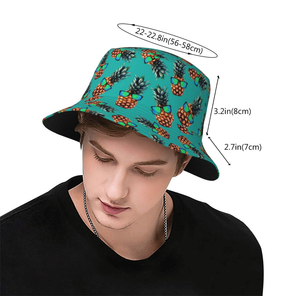 Fisherman cap style bucket hat for outdoor activities