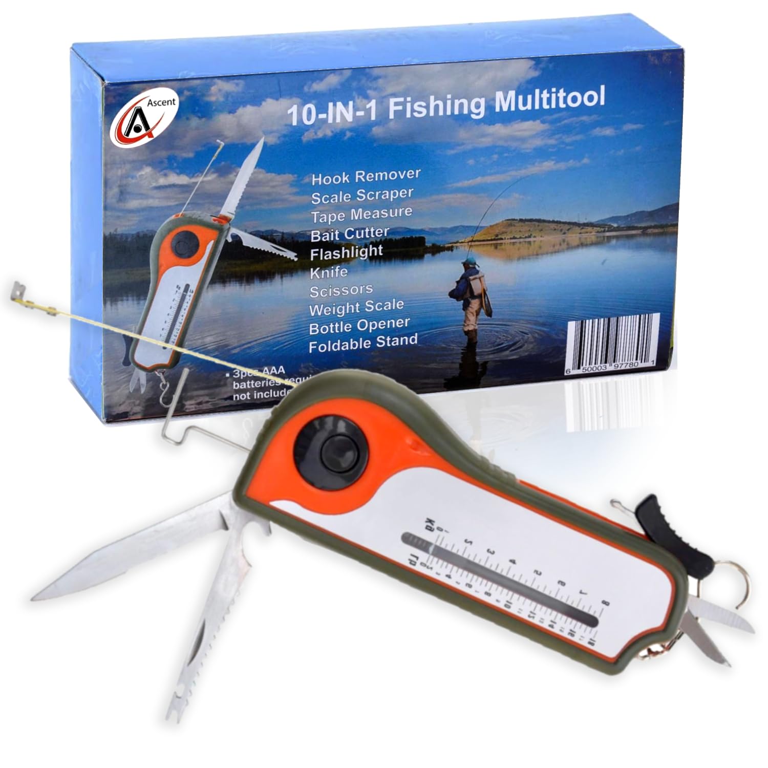 Fisherman multitool 10-in-1 in packaging
