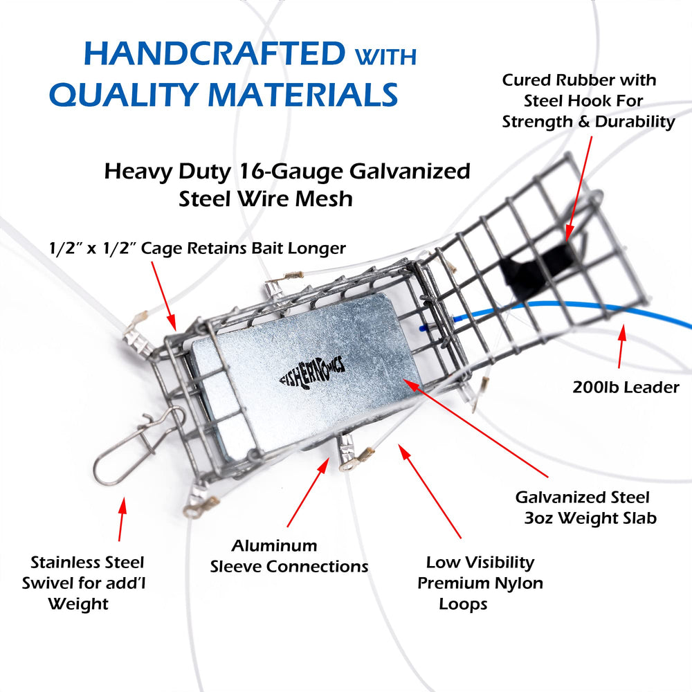 Custom lead-free weight slab for stable casting