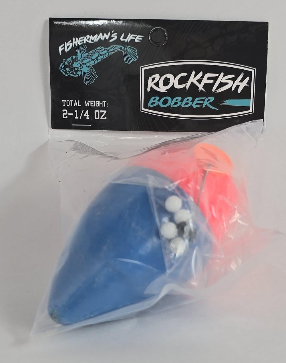 Fisherman's Life bobber in action, demonstrating cast and bite detection.