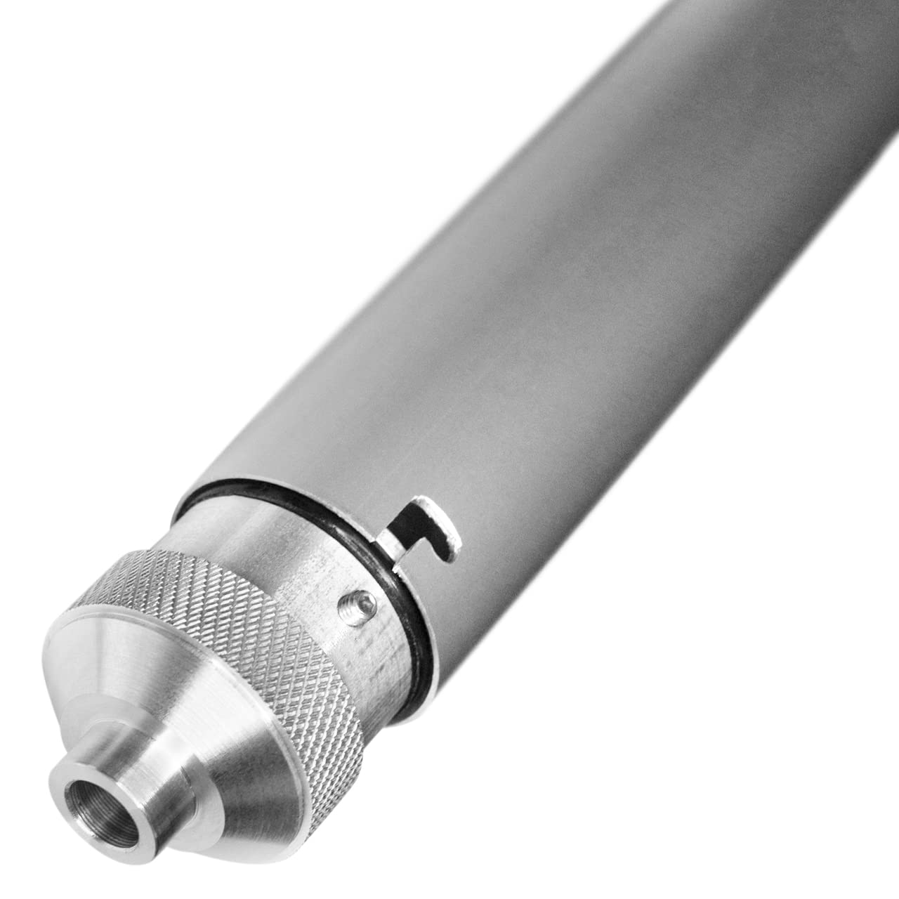 FishForm aluminium injector with anodized body resists wear and cleans easily