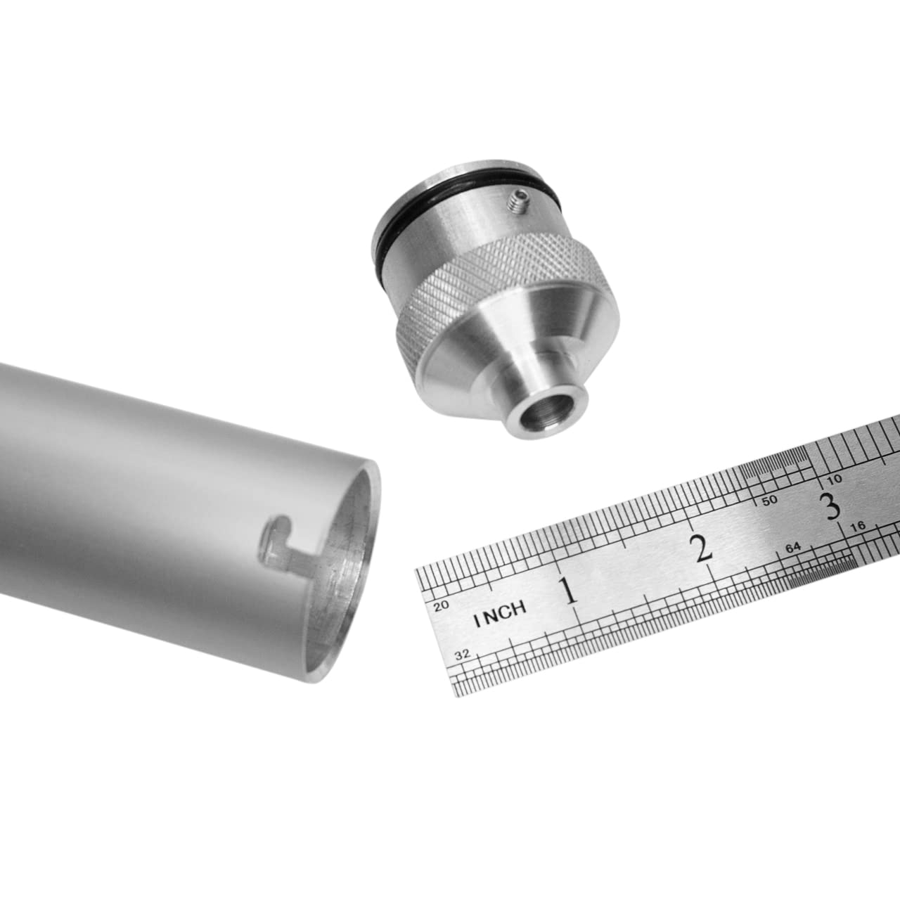 FishForm aluminium injector reinforced with stainless steel rods for durability