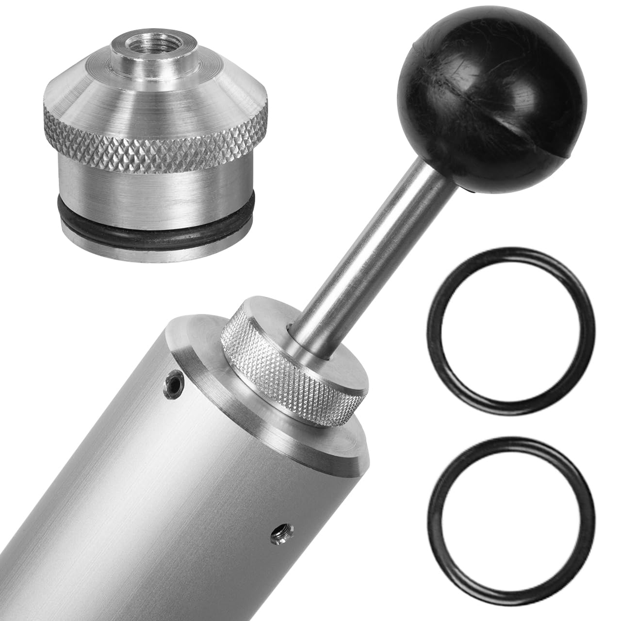 FishForm injector nozzle fixation enhances safety during hot plastisol crafting.