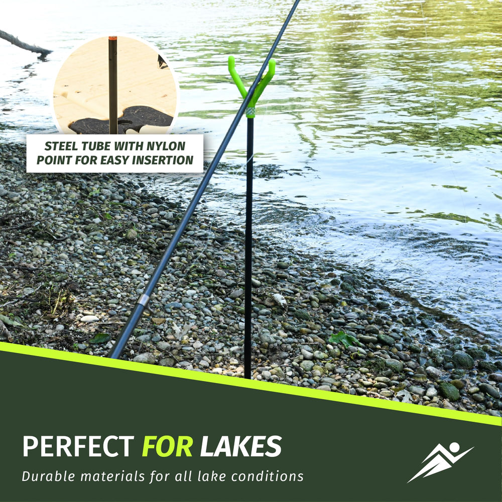 Fishin Stix Trident 50+ lbs capacity supports heavy setups and big fish