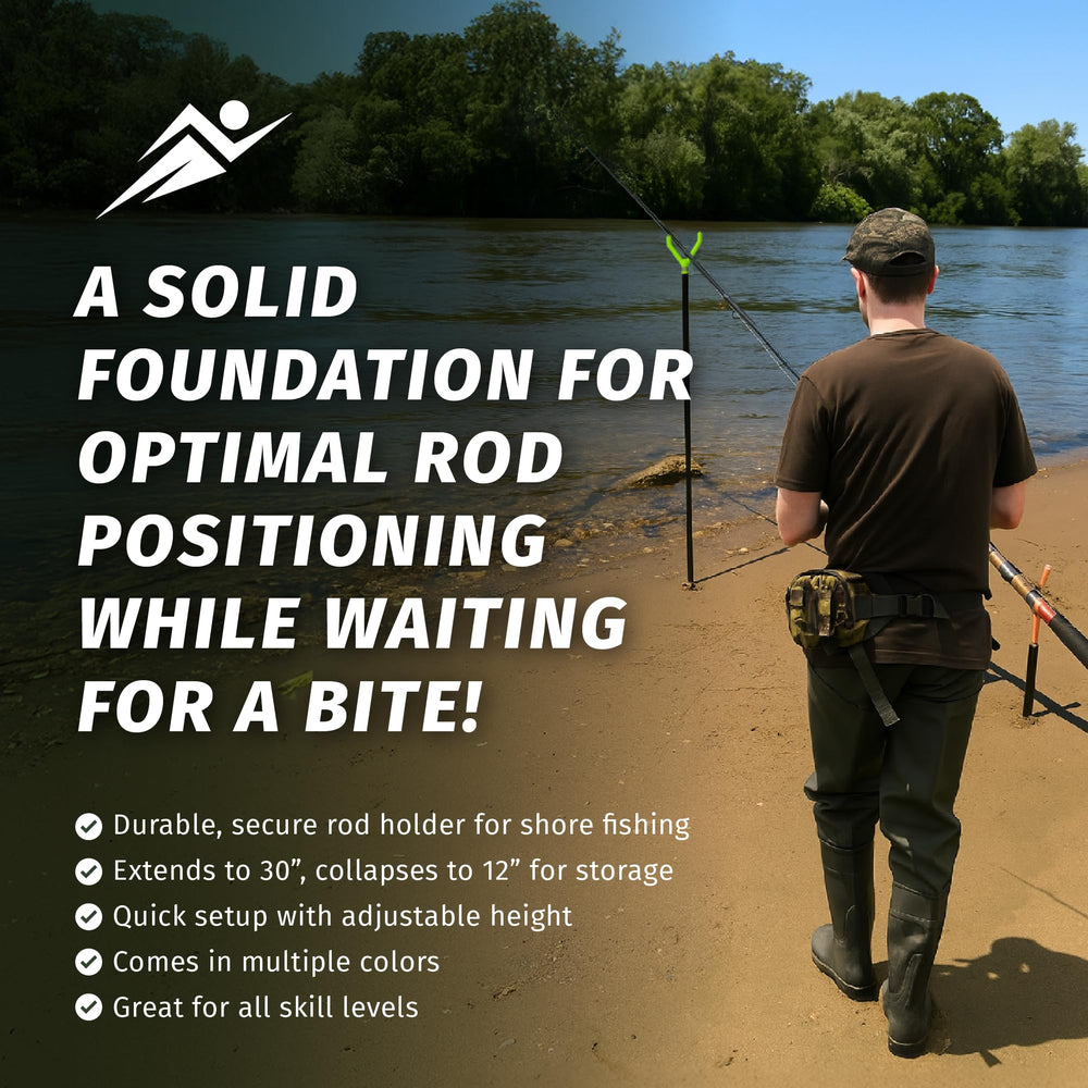 Fishin Stix Trident tubular steel body provides sturdy support