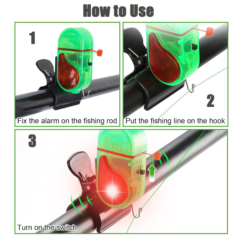 Elastic clip mounting on a mainstream fishing rod