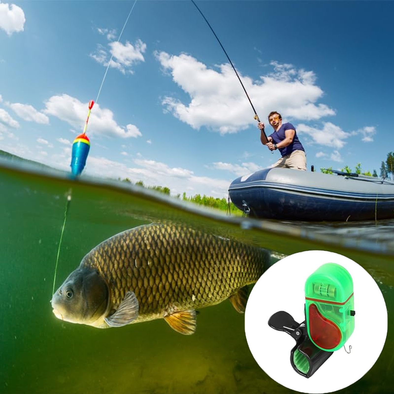 Low power consumption and durable design of the bite alarm