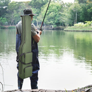 Side profile showing sturdy construction and strap