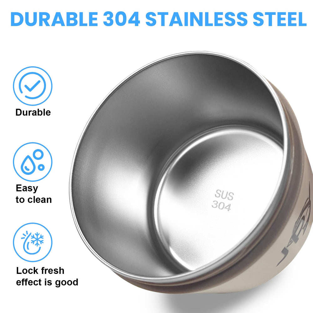 Compact bait storage set ready for fishing trips