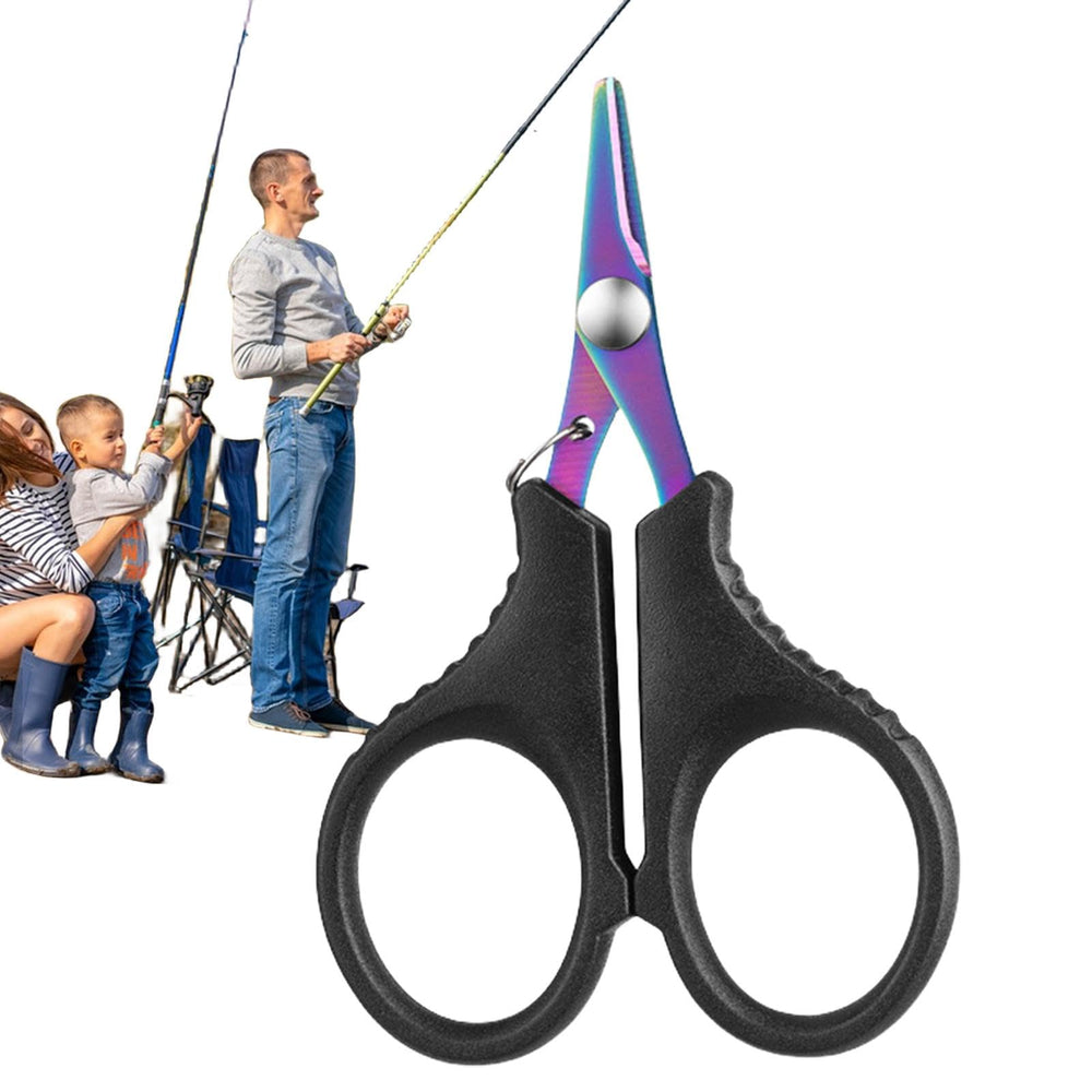 Fishing Braid Scissors facilitates bait setup and line prep on pier or boat