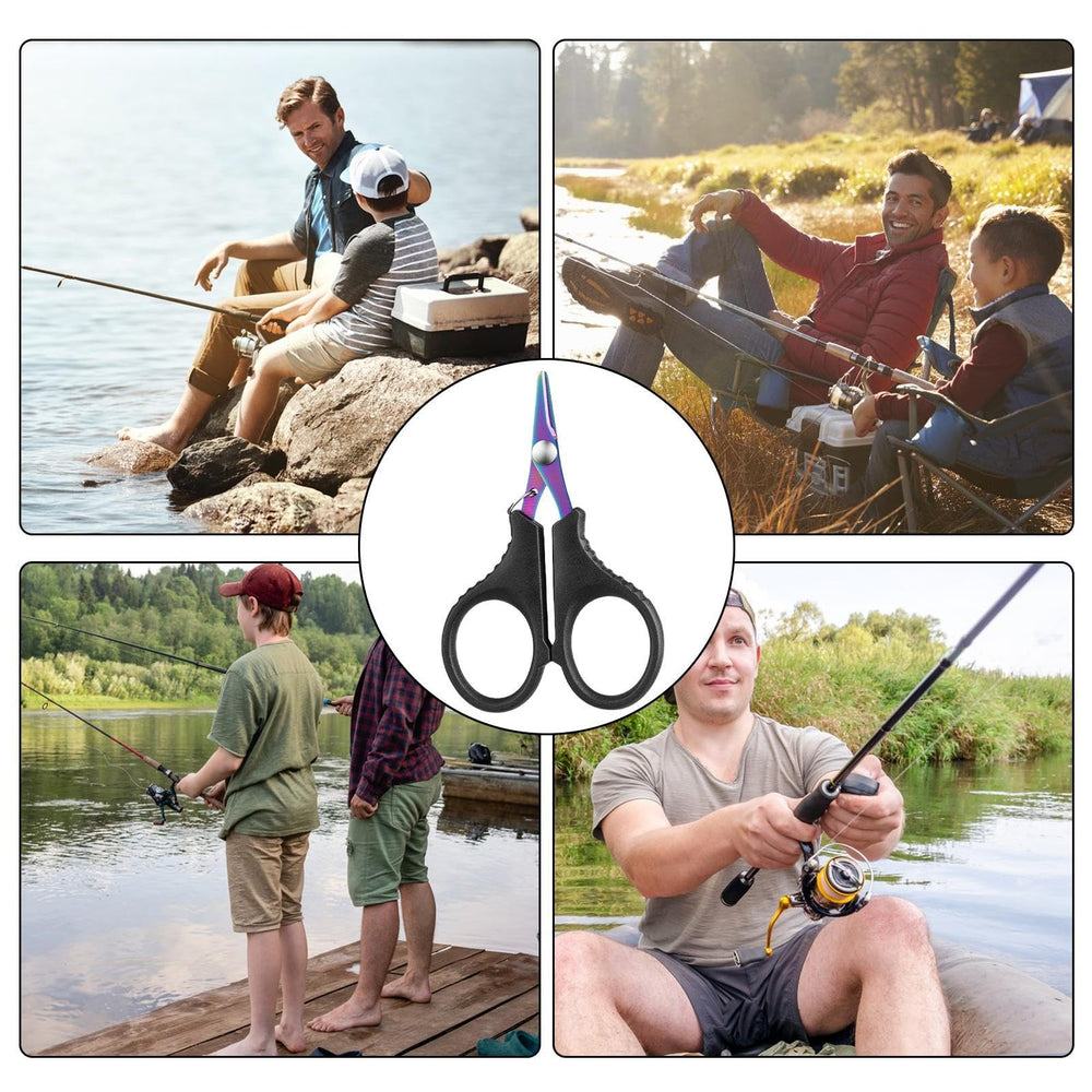 Fishing Braid Scissors easy pocket carry for on-the-go field use