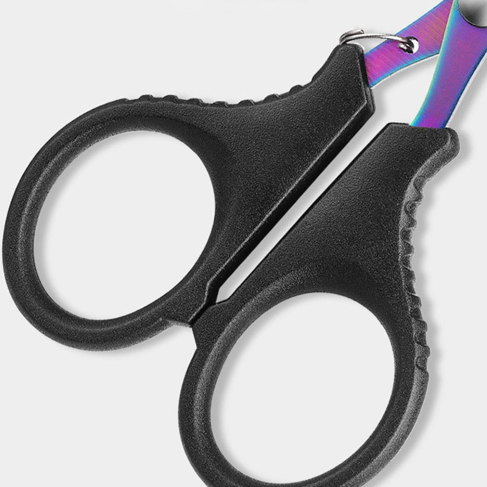 Fishing Braid Scissors ergonomic grip lowers hand fatigue during trimming
