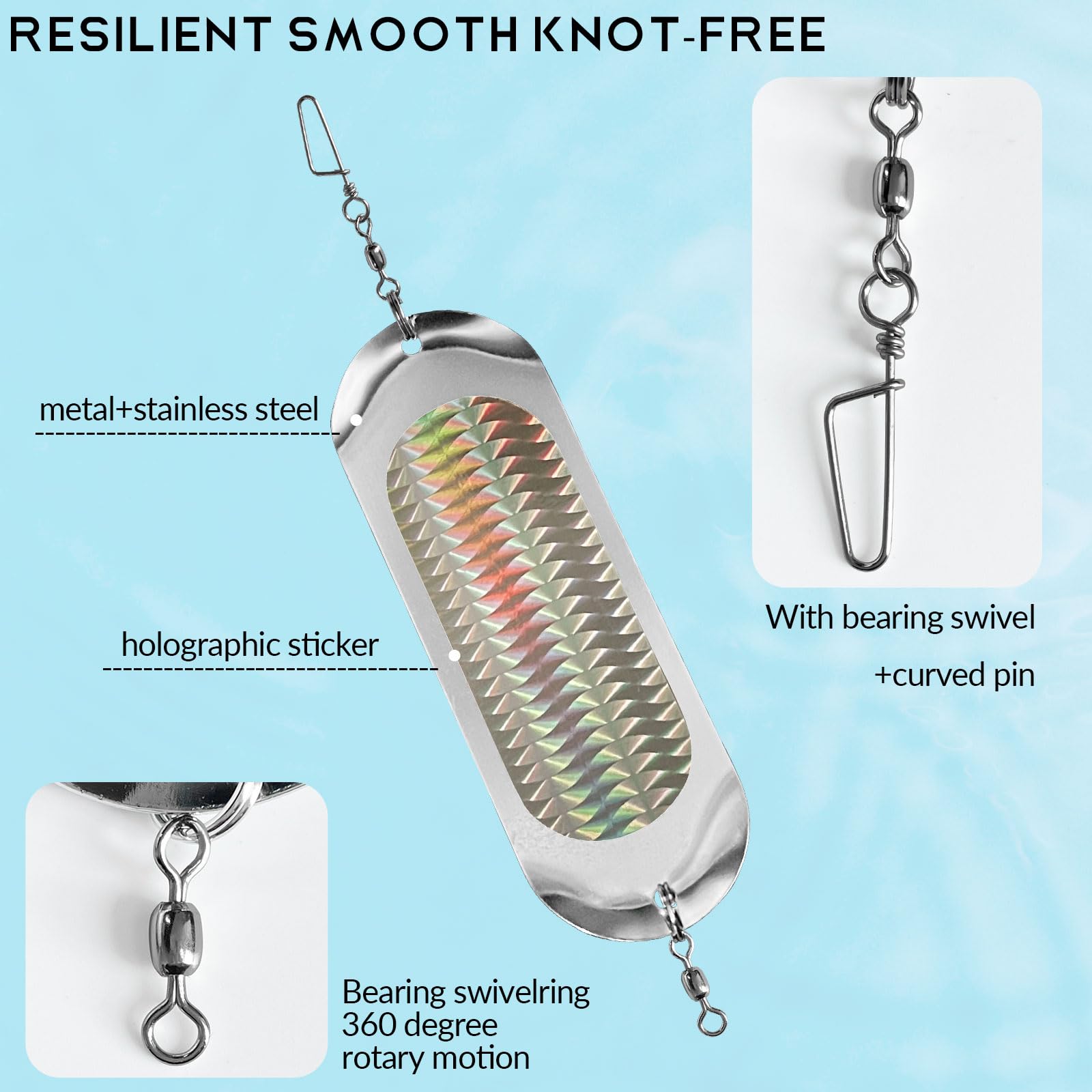 Close-up of high-quality metal construction dodger