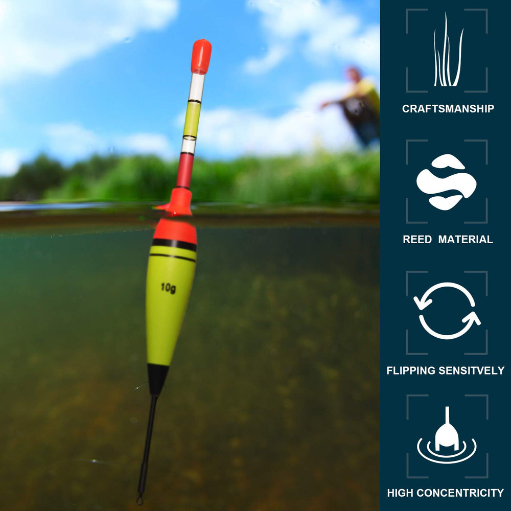 360-degree bottom swivel on a fishing float