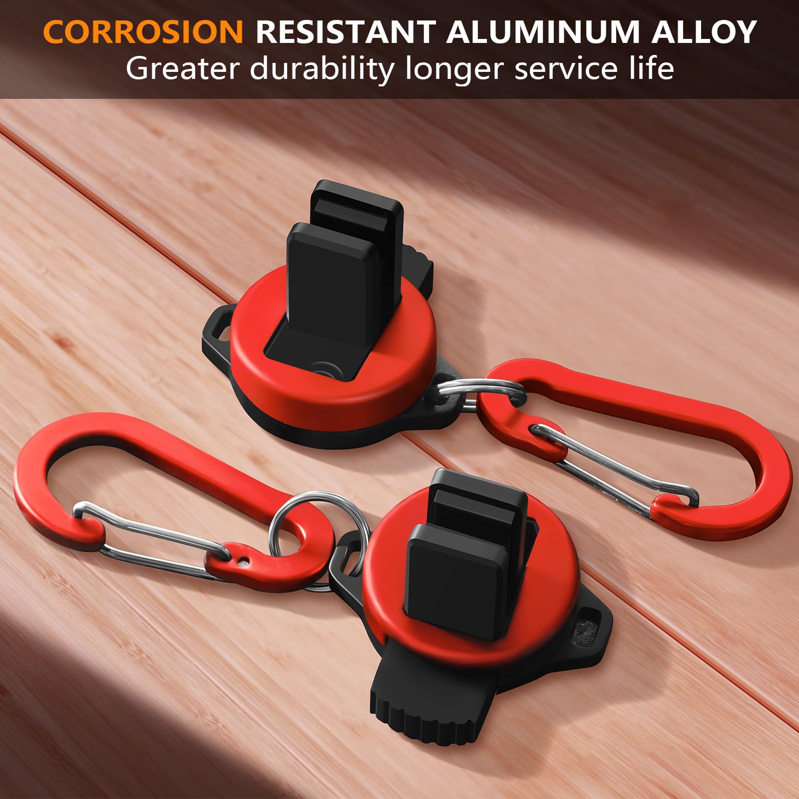 Compact durable fishing accessory rod clip
