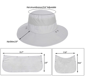 Packable foldable brim for travel and storage