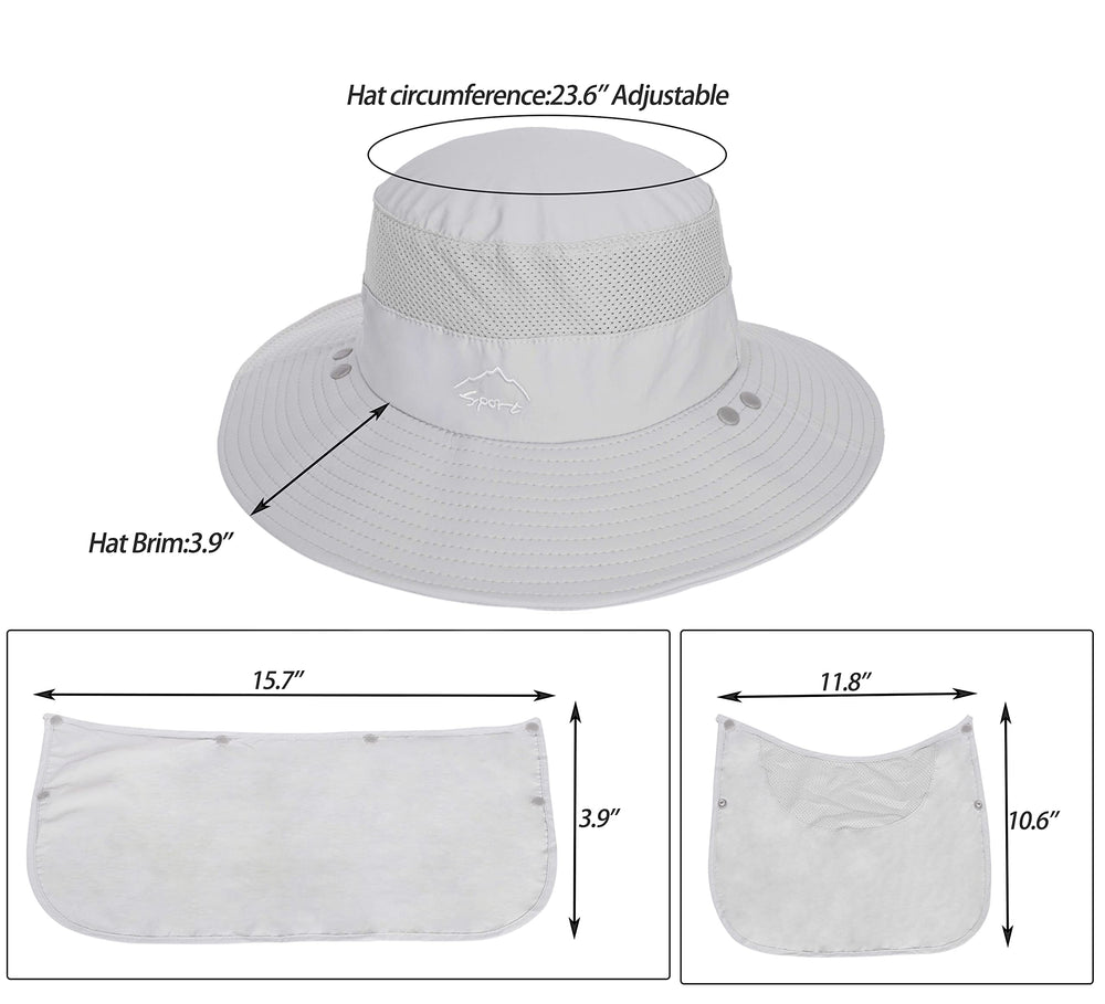 Packable foldable brim for travel and storage