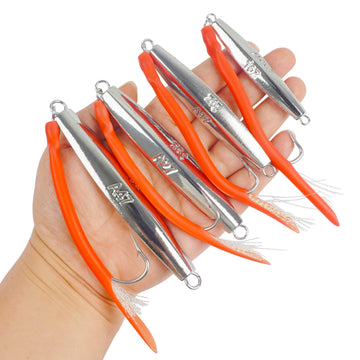 Yellow 1oz saltwater diamond jig spoon