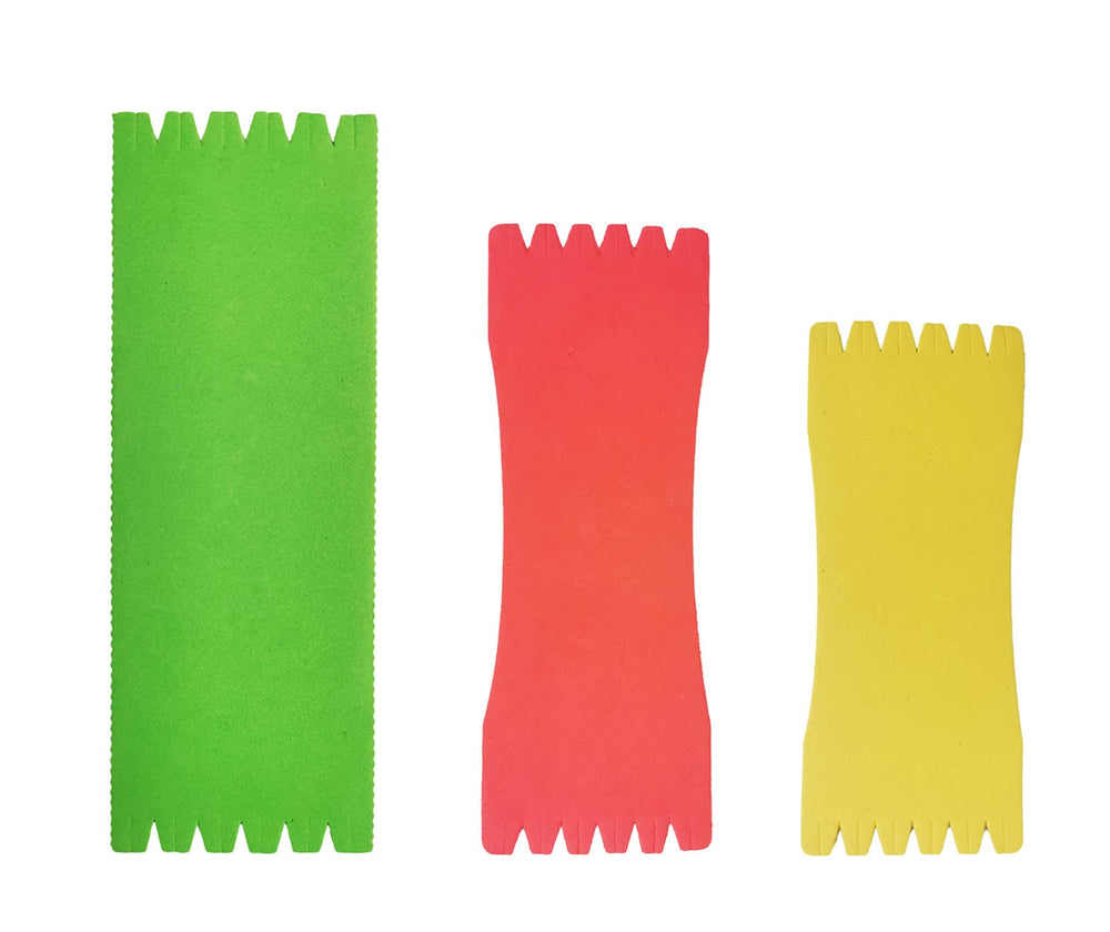 Small foam fishing line keeper board, 6.3in x 2.6in x 0.31in