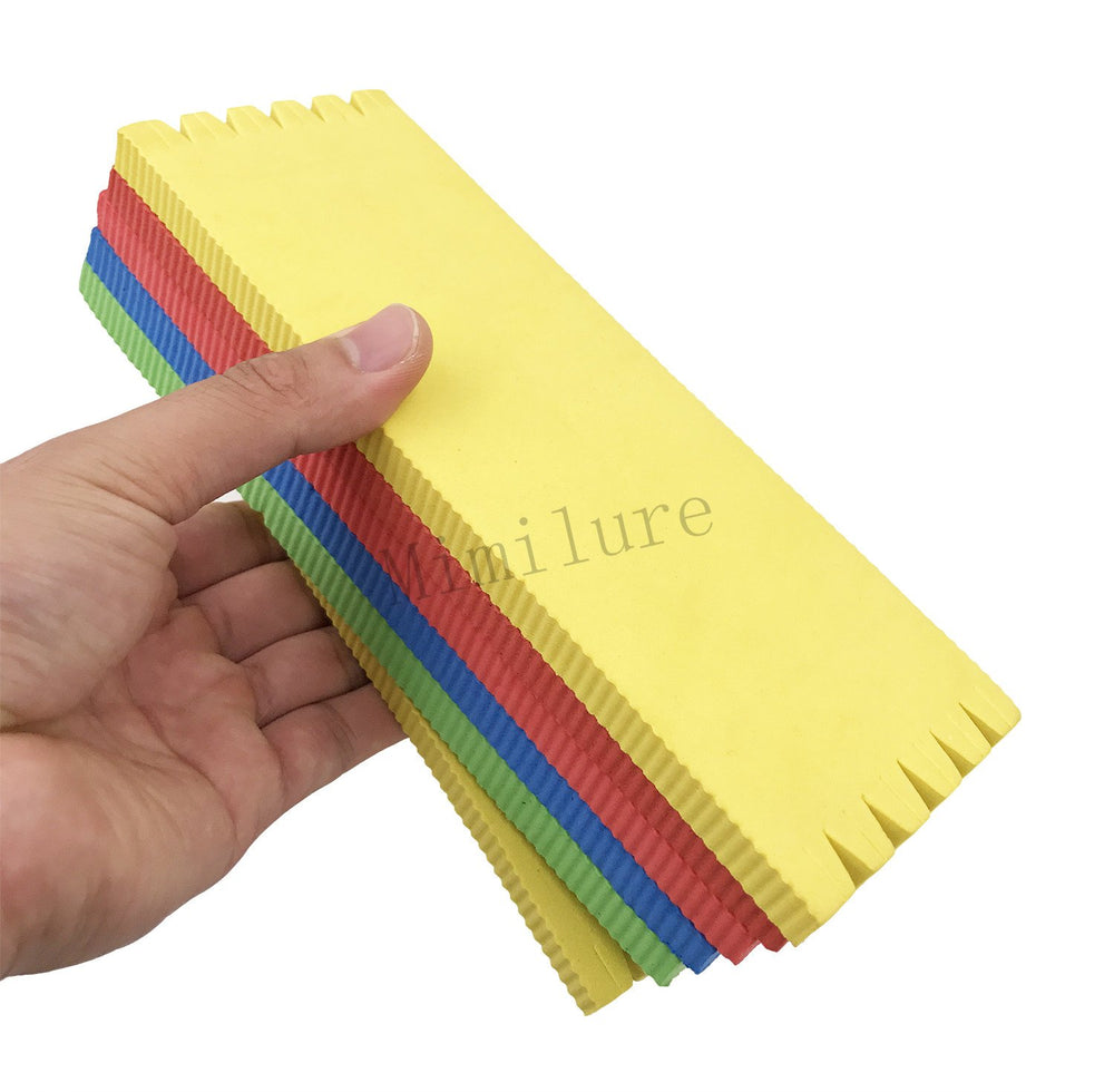 Six-piece set of foam fishing line winders