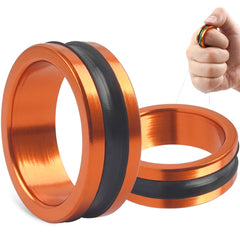 Two aluminum alloy fishing line puller rings