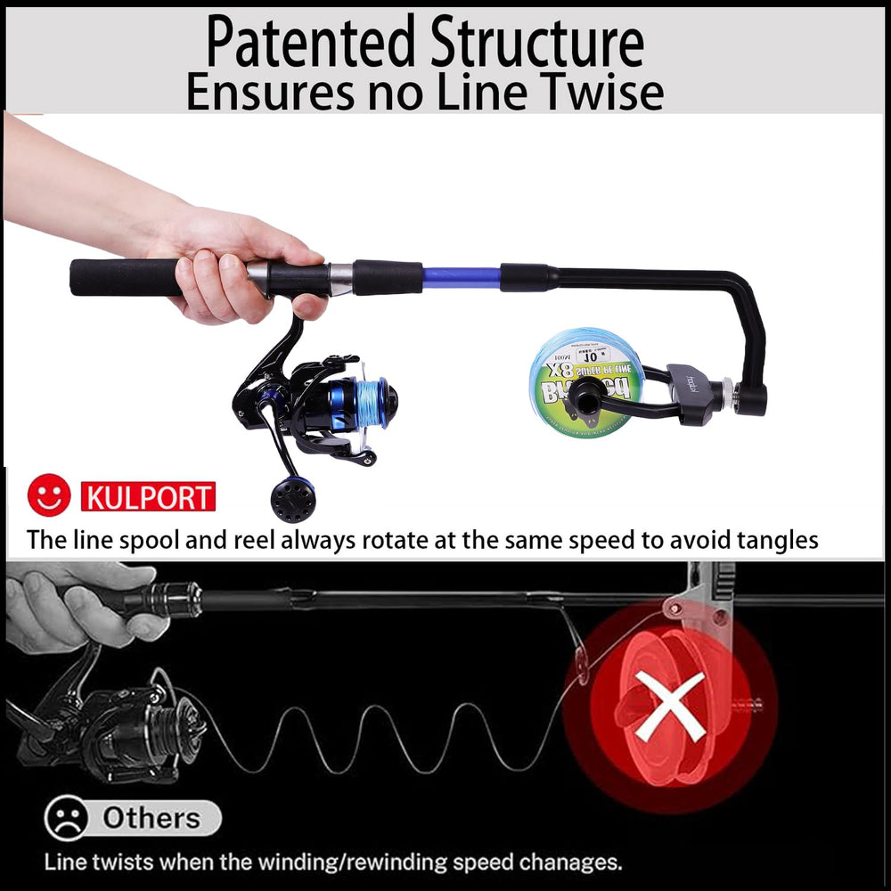 Spooler featuring stainless steel bearings and aluminum parts