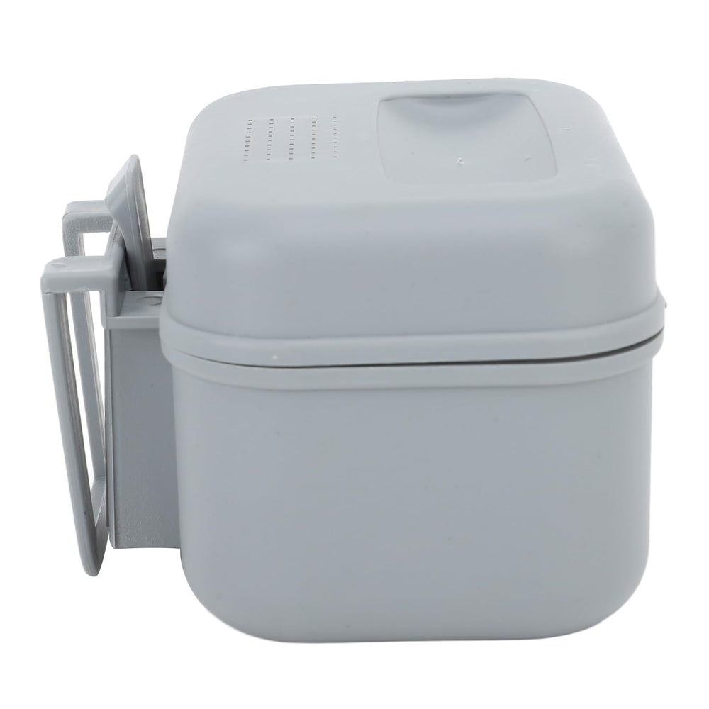 Top view of the perforated vented lid on the bait box