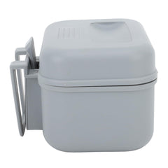 Top view of the perforated vented lid on the bait box