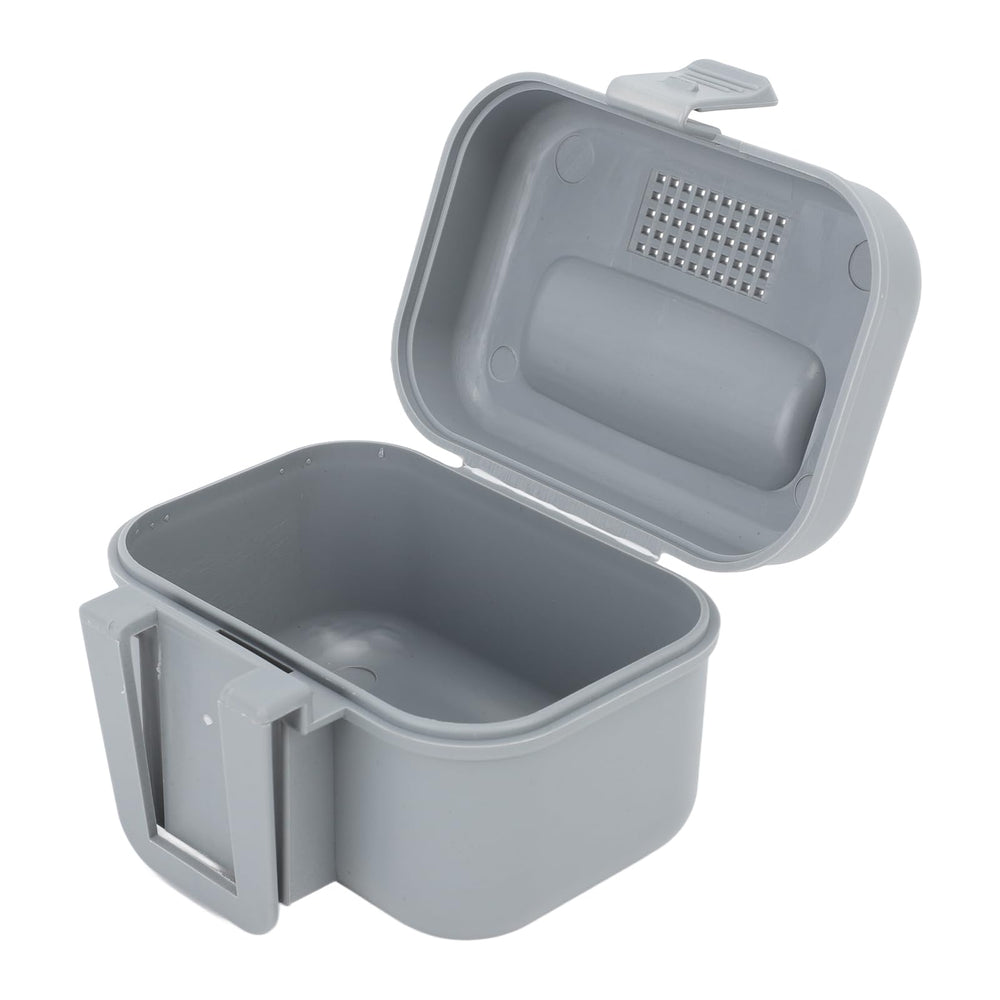 Close-up of perforated cover design for airflow