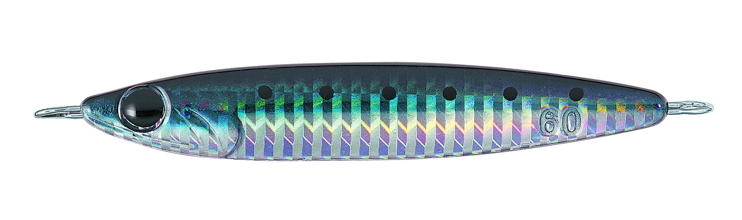 Fishing Lure Metal Casting Jig Maiwashi 60G - side view