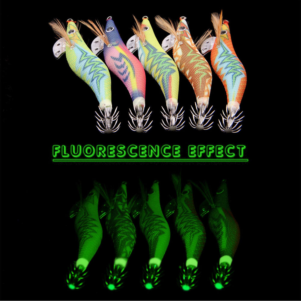 Artificial bait design with forward feathers for natural movement