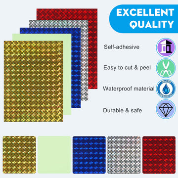 Adhesive film for lures ready to apply