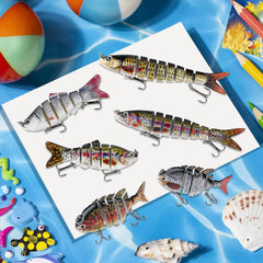 Lure attracting freshwater species like bass and trout