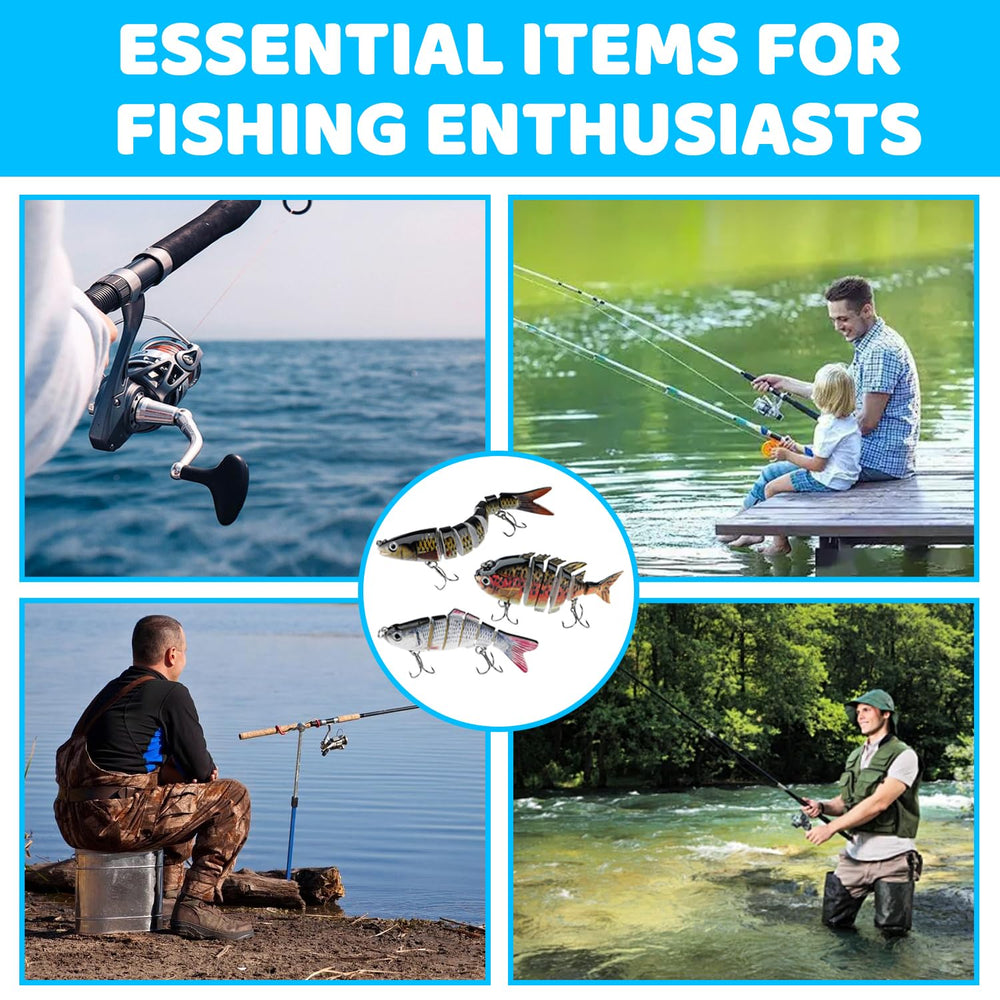 Lure designed for multiple species including crappie, walleye, and pike