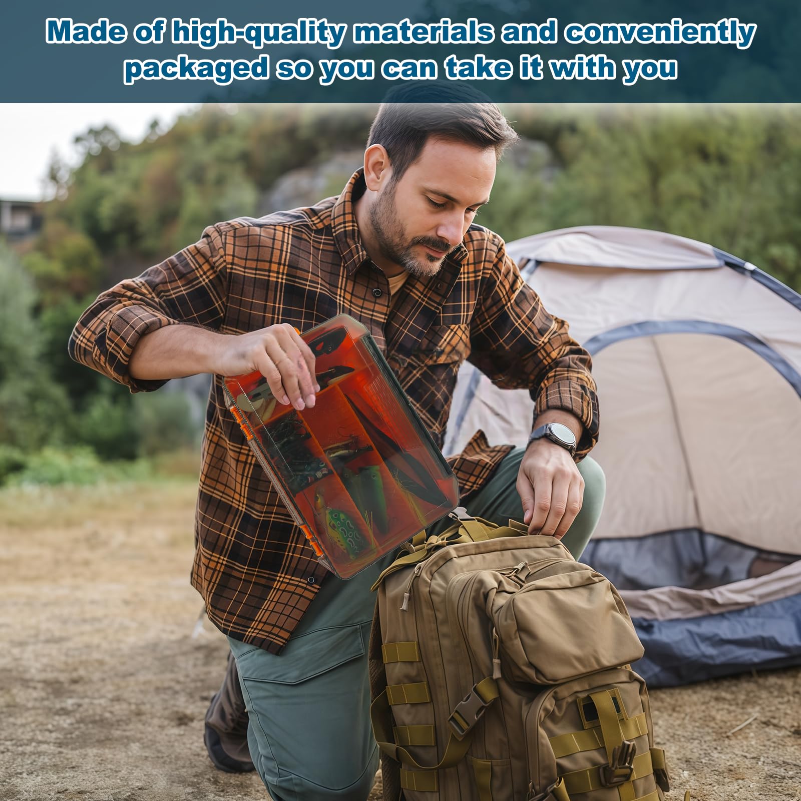 Gift-ready fishing lures kit for men and anglers