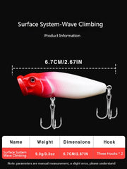 Lifelike fishing lures with realistic baitfish appearance