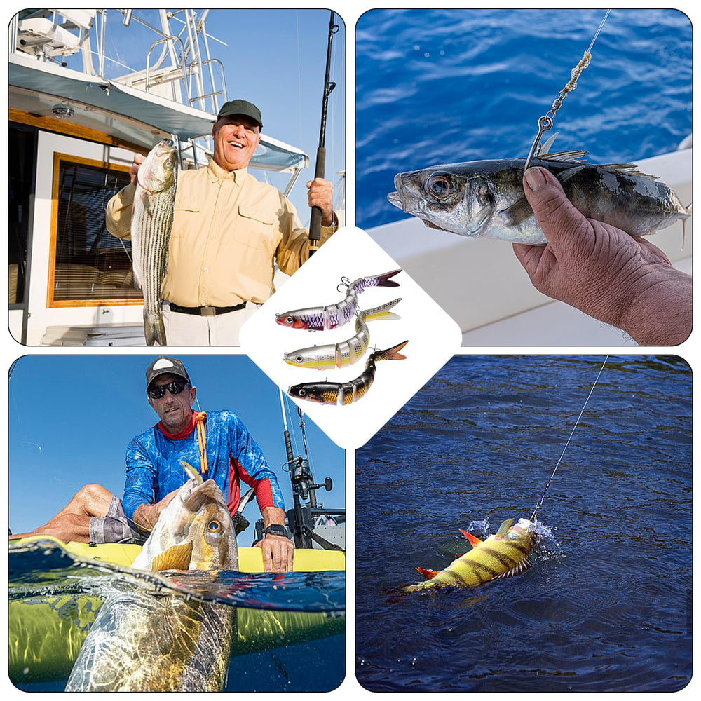 Product image of the fishing lure kit for freshwater or saltwater