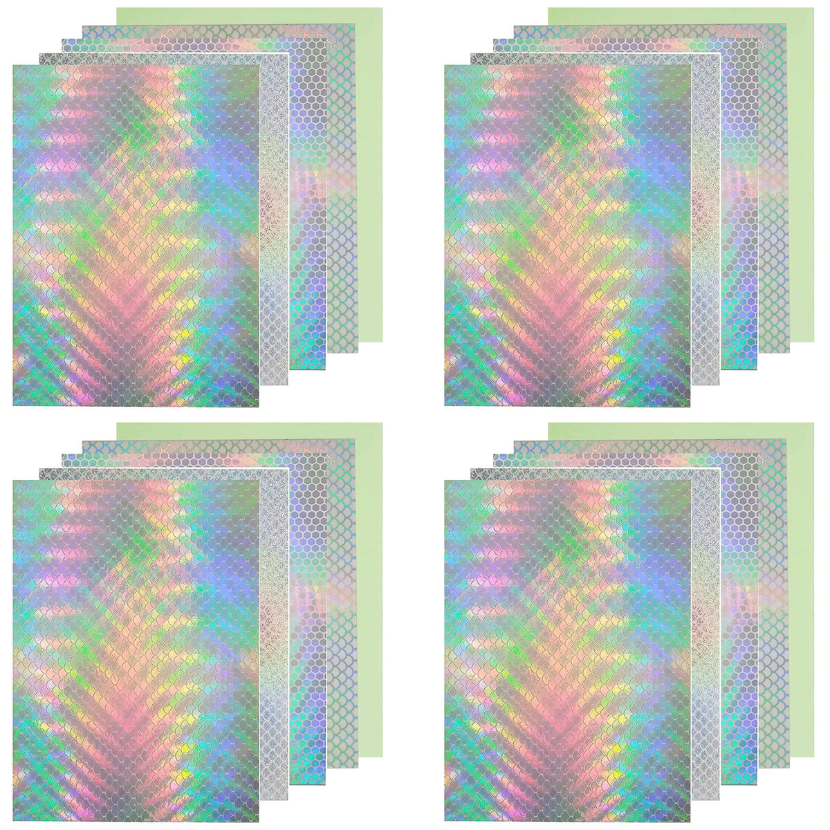 Reflective holographic fishing lure tape on a lure