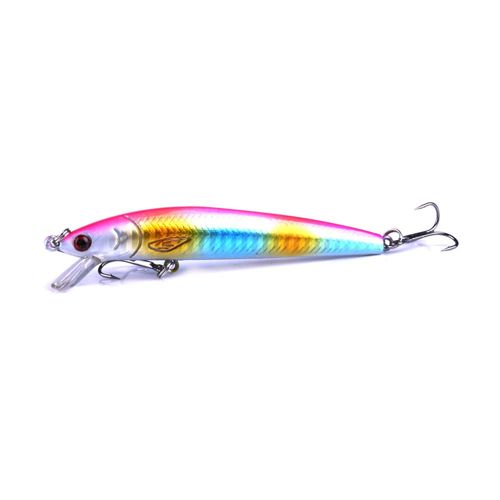 FISHING LURES treble hook design ensures sharp hookups