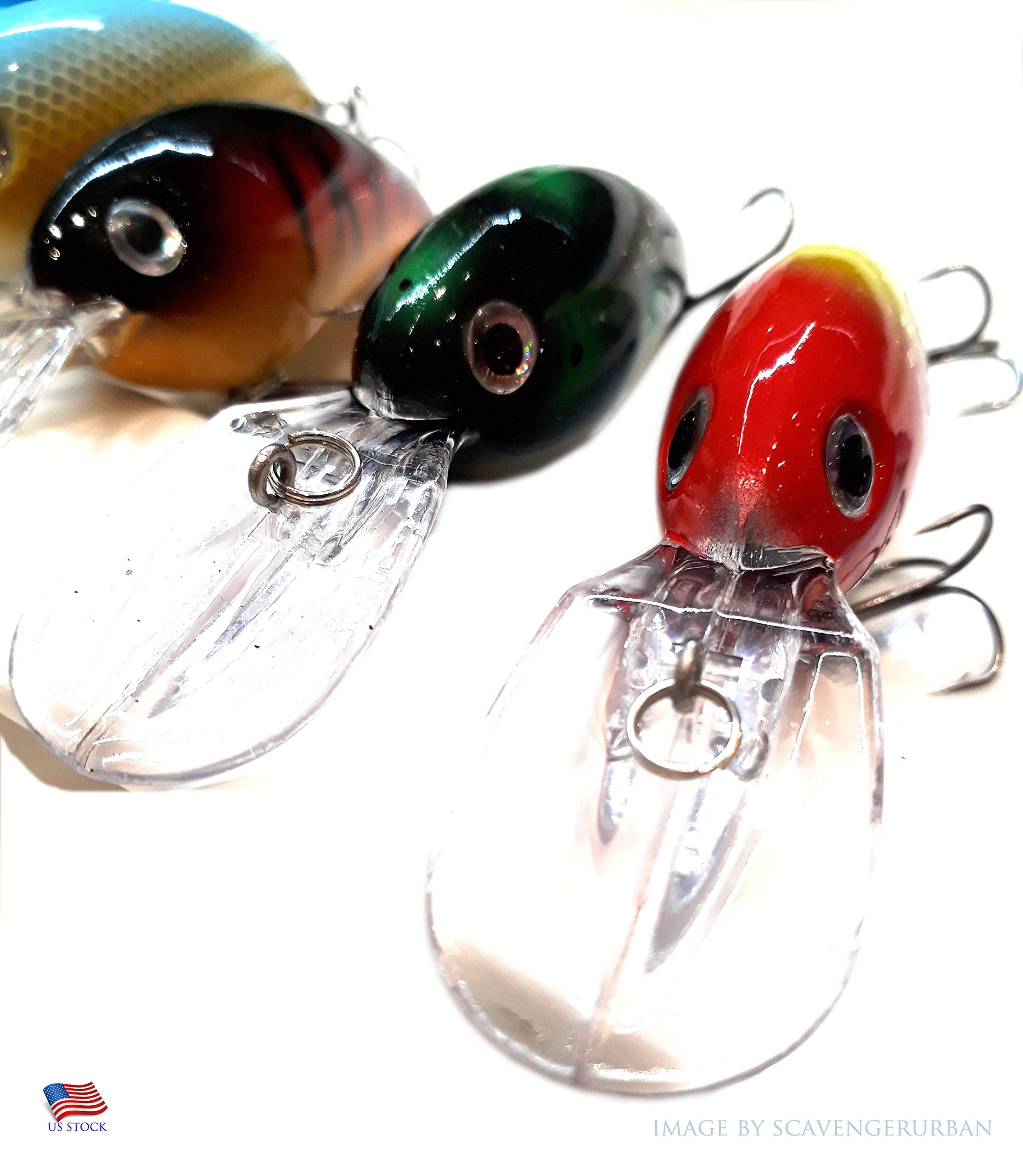Fishing Lures treble-hook wobbler delivers precise wobble for stronger strikes.