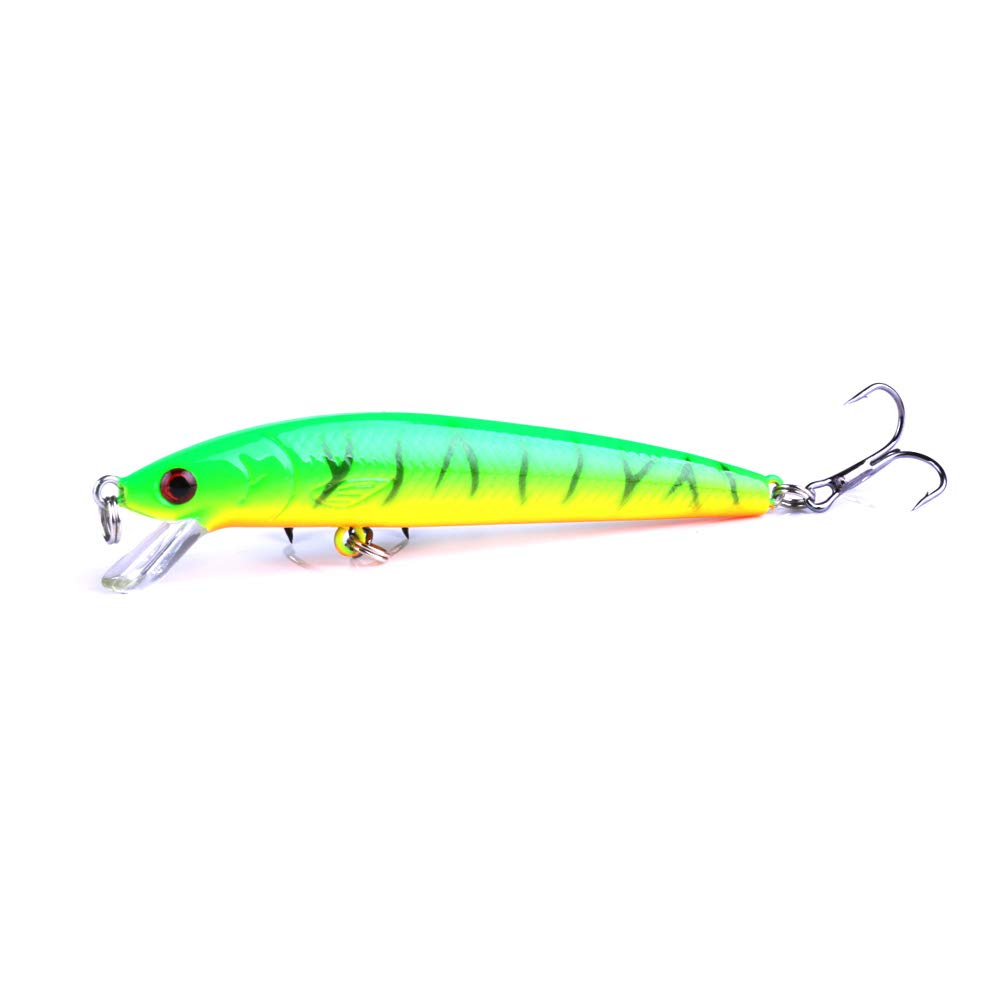 FISHING LURES vibrant color patterns mimicking real bait fish
